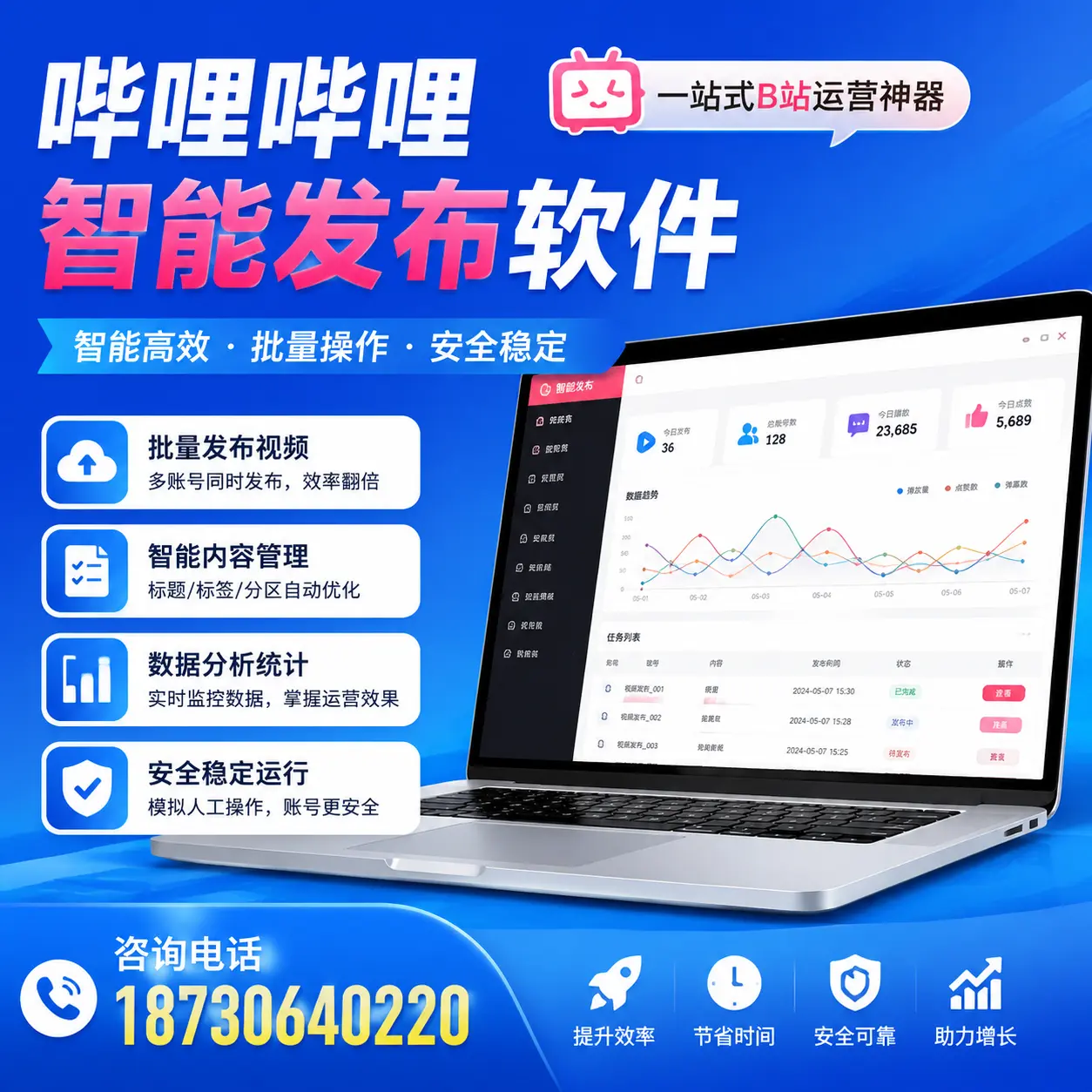 如何通过哔哩哔哩智能发布软件提升 那曲 企业曝光率